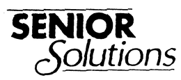 SENIOR SOLUTIONS trademark