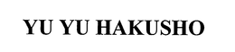 YU YU HAKUSHO trademark
