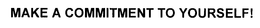 MAKE A COMMITMENT TO YOURSELF! trademark