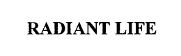 RADIANT LIFE trademark