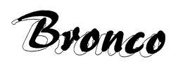 BRONCO trademark
