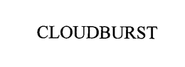 CLOUDBURST trademark
