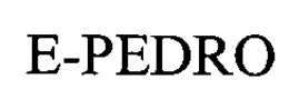E-PEDRO trademark