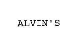 ALVIN'S trademark