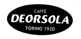CAFFÉ DEORSOLA TORINO 1920 trademark