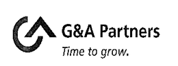 GA G&A PARTNERS TIME TO GROW. trademark
