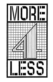 MORE 4 LESS trademark
