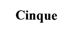 CINQUE trademark