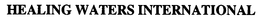 HEALING WATERS INTERNATIONAL trademark
