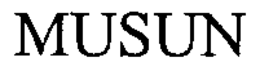 MUSUN trademark