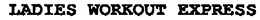 LADIES WORKOUT EXPRESS trademark