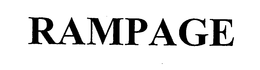 RAMPAGE trademark
