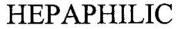 HEPAPHILIC trademark