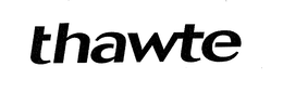 THAWTE trademark