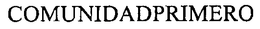 COMUNIDADPRIMERO trademark