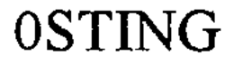 0STING trademark