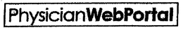 PHYSICIANWEBPORTAL trademark