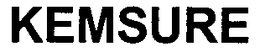 KEMSURE trademark