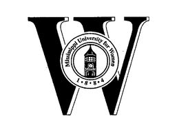 W MISSISSIPPI UNIVERSITY FOR WOMEN 1 8 8 4 trademark