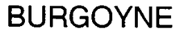 BURGOYNE trademark