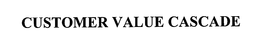 CUSTOMER VALUE CASCADE trademark