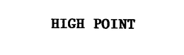 HIGH POINT trademark