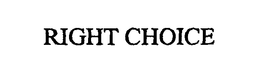 RIGHT CHOICE trademark