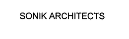 SONIK ARCHITECTS trademark