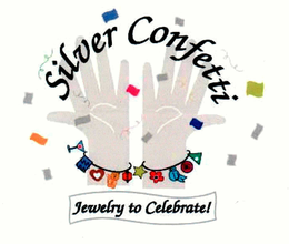 SILVER CONFETTI JEWELRY TO CELEBRATE! trademark