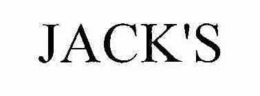 JACK'S trademark