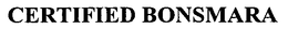 CERTIFIED BONSMARA trademark