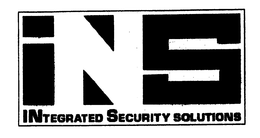 INS INTEGRATED SECURITY SOLUTIONS trademark