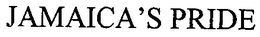 JAMAICA'S PRIDE trademark
