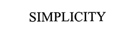 SIMPLICITY trademark
