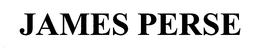 JAMES PERSE trademark