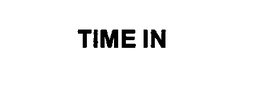 TIME IN trademark