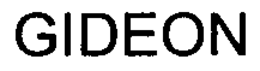GIDEON trademark