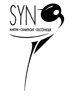 SYN MARTINI CHAMPAGNE DISCOTHEQUE trademark