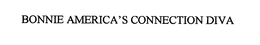 BONNIE AMERICA'S CONNECTION DIVA trademark