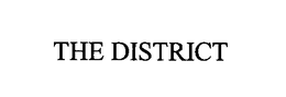THE DISTRICT trademark