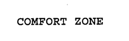 COMFORT ZONE trademark