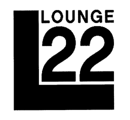 L LOUNGE 22 trademark