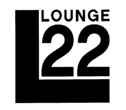 L LOUNGE 22 trademark