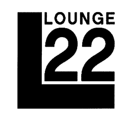 L LOUNGE 22 trademark