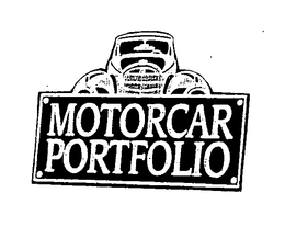 MOTORCAR PORTFOLIO trademark