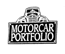 MOTORCAR PORTFOLIO trademark