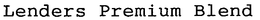 LENDERS PREMIUM BLEND trademark