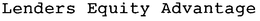 LENDERS EQUITY ADVANTAGE trademark