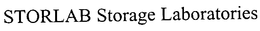 STORLAB STORAGE LABORATORIES trademark