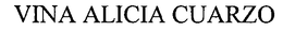 VINA ALICIA CUARZO trademark